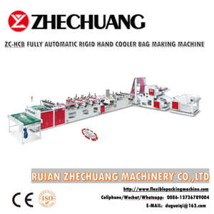 Fully Automatic Rigid Hand Cooler Bag Making Machine